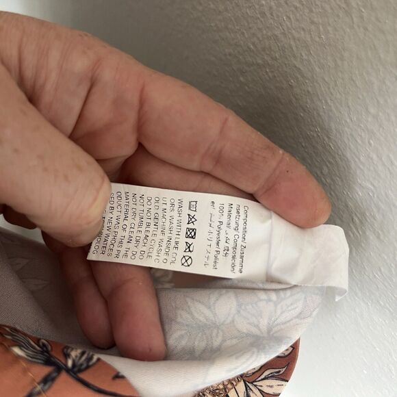 SHEIN | Baby Girls Ribbed Cross back Floral Dress & Headband Sash 12-18 Months - Picture 6 of 6